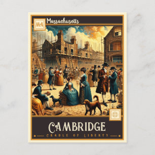 Cambridge, Massachusetts    Briefkaart