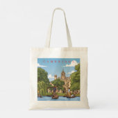 Cambridge river Cam view tote bag (Dos)