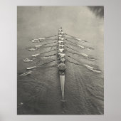 Cambridge Rowing Crew 1910 Poster (Voorkant)