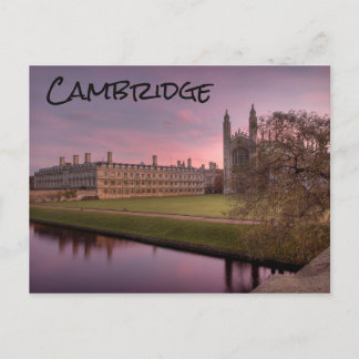 Cambridge, Royaume-Uni, Carte postale