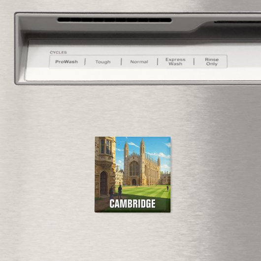 Cambridge University Engeland Reizen Magneet (Insitu (Vaatwasser))