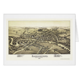 Cambridgeboro, PA Panorama Map - 1895