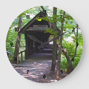 Cambron Behandelde Brug, de Provincie van Madison, Grote Klok