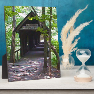 Cambron Covered Bridge, Madison County, Alabama Fotoplaat