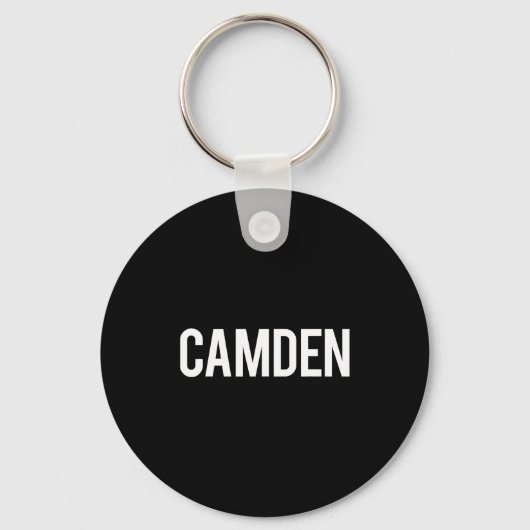 Camden Cool New Jersey Nj Fan Funny Gift Tee  Sleutelhanger (Voorkant)