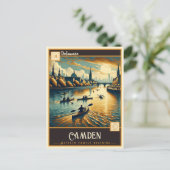 Camden, Delaware | Carte postale ancienne (Debout devant)