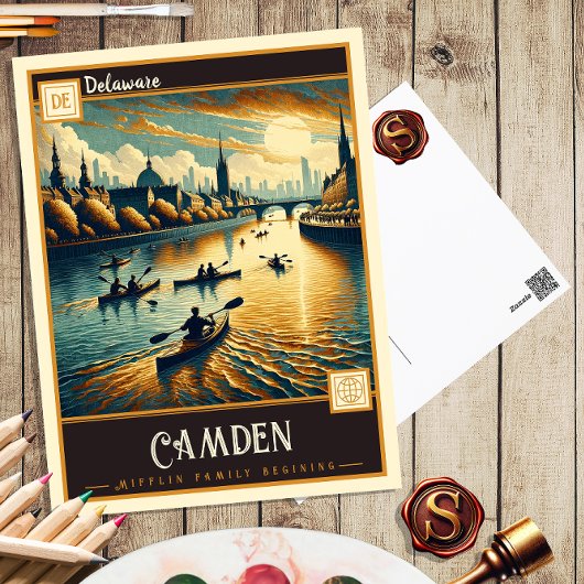 Camden, Delaware | Carte postale ancienne