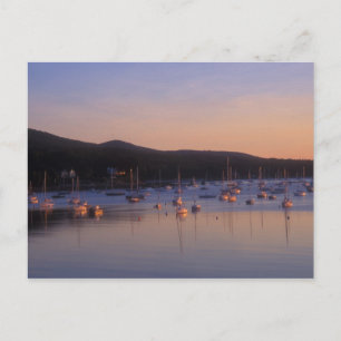 Camden Harbor Sunrise Briefkaart