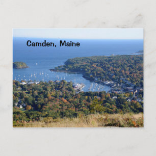 Camden, haven van Maine Briefkaart