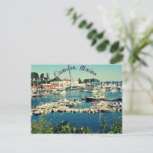 Camden Maine Post Card Briefkaart (Staand voorkant)