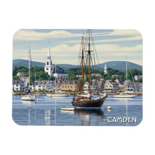 Camden Maine Reizen Magneet