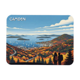 Camden Maine Travel Magneet