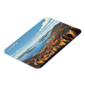 Camden Maine Travel Magneet (Linkerzijde)