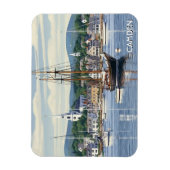 Camden Maine Travel Magneet (Verticaal)