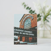 Camden Market Briefkaart (Staand voorkant)