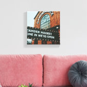 Camden Market Canvas Afdruk (Insitu (Woonkamer))
