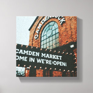 Camden Market Canvas Afdruk