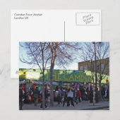 Camden Town Market Briefkaart (Voorkant / Achterkant)