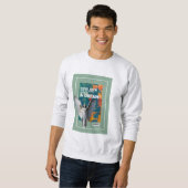 Came Back as a Shadow Poetic Quote sweatshirt  (Voorkant volledig)
