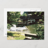 Came de rivière, carte postale de Cambridge (Devant / Derrière)