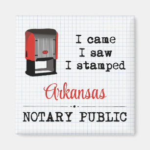 Came Saw Stamped Notional Public Arkansas Magneet