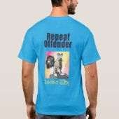 Camedian Repeat Offender Custom T-Shirt (Achterkant)