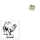 CAMEL ANIMAAL RUBBER STEMP RUBBERSTEMPEL (Gestempeld)