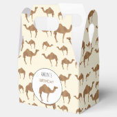 Camel Animal Pattern Bedankdoosjes (Geopend)