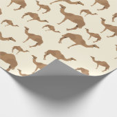 Camel Animal Pattern Cadeaupapier (Hoek)