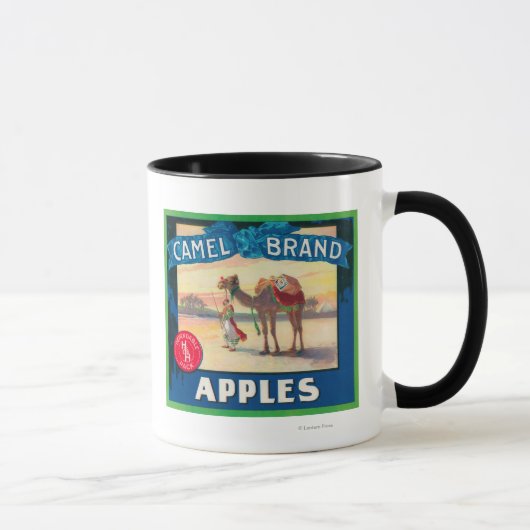 Camel Apple Label - staat Washington Mok (Rechts)