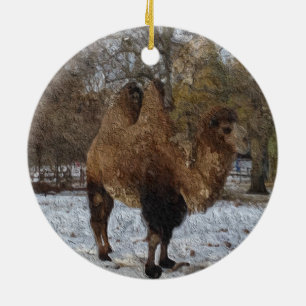Camel Art Keramisch Ornament