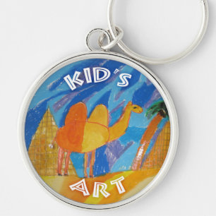 Camel Art van kinderen Sleutelhanger