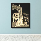 Camel at Rest Canvas Afdruk (Insitu (Houten vloer))