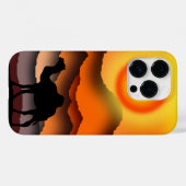 Camel at Sunset Desert Case-Mate iPhone Case (Achterkant (horizontaal))