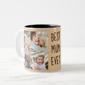 Camel | Beste Moeder ooit aangepaste foto Mok (Voorkant links)