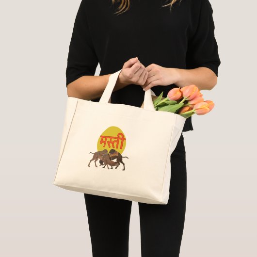 Camel Bites- Masti Mini Tote Bag (Voorkant (product))