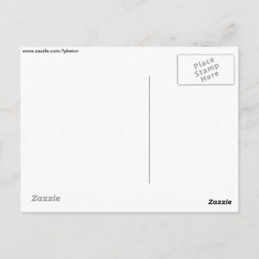 Camel Briefkaart (Achterkant)