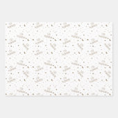 Camel Brown Kinder Eid Mubarak Inpakpapier Vel (Voorkant)