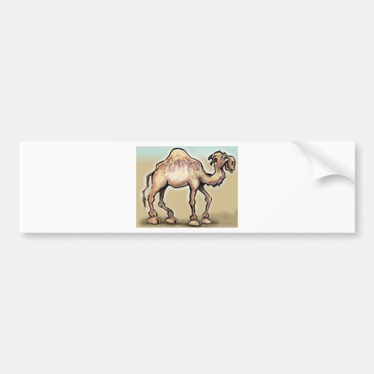 Camel Bumpersticker (Voorkant)