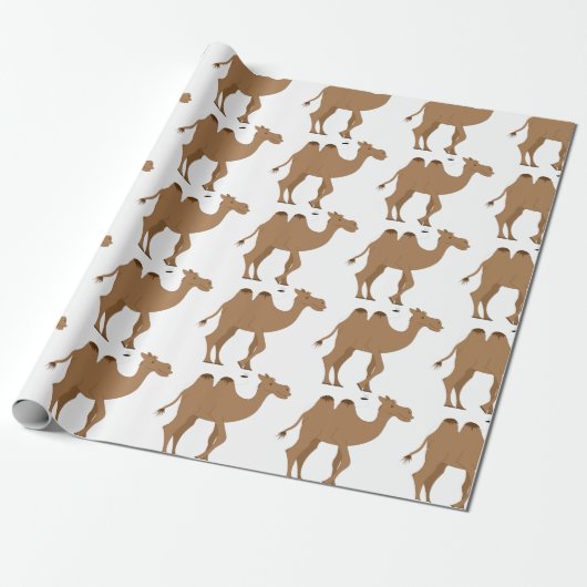 Camel Cadeaupapier (Uitgerold)