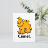 Camel Camel. Briefkaart (Staand voorkant)