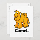 Camel Camel. Briefkaart (Voorkant / Achterkant)