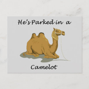 Camel Camelot Humor Briefkaart