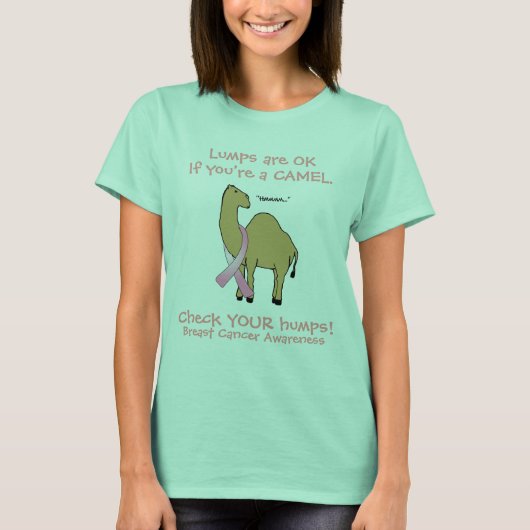 Camel Cancer Awareness T-shirt (Voorkant)