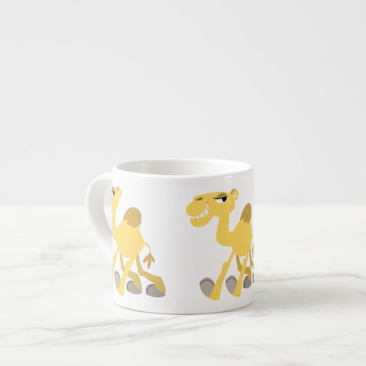 Camel cool et joli caricature Espresso Mug (Devant gauche)