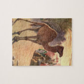 Camel door Louis Sargent,  wilde dieren Legpuzzel (Horizontaal)