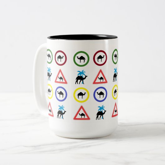 Camel Dromedary Coffee Mug (Devant gauche)