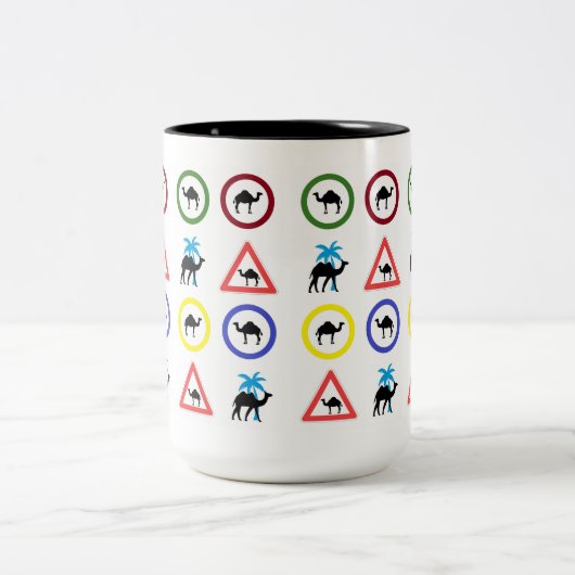 Camel Dromedary Coffee Mug (Centre)