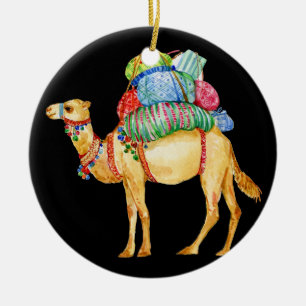 Camel Dromedary Keramisch Ornament