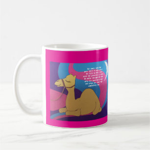 Camel gedicht groetenkaart. koffiemok